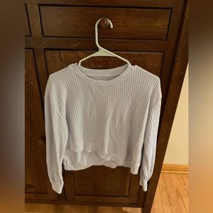Cropped sweater